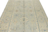 6x10 Gray and Ivory Turkish Oushak Rug