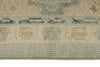 6x10 Gray and Ivory Turkish Oushak Rug