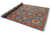 6x10 Blue and Multicolor Anatolian Traditional Rug