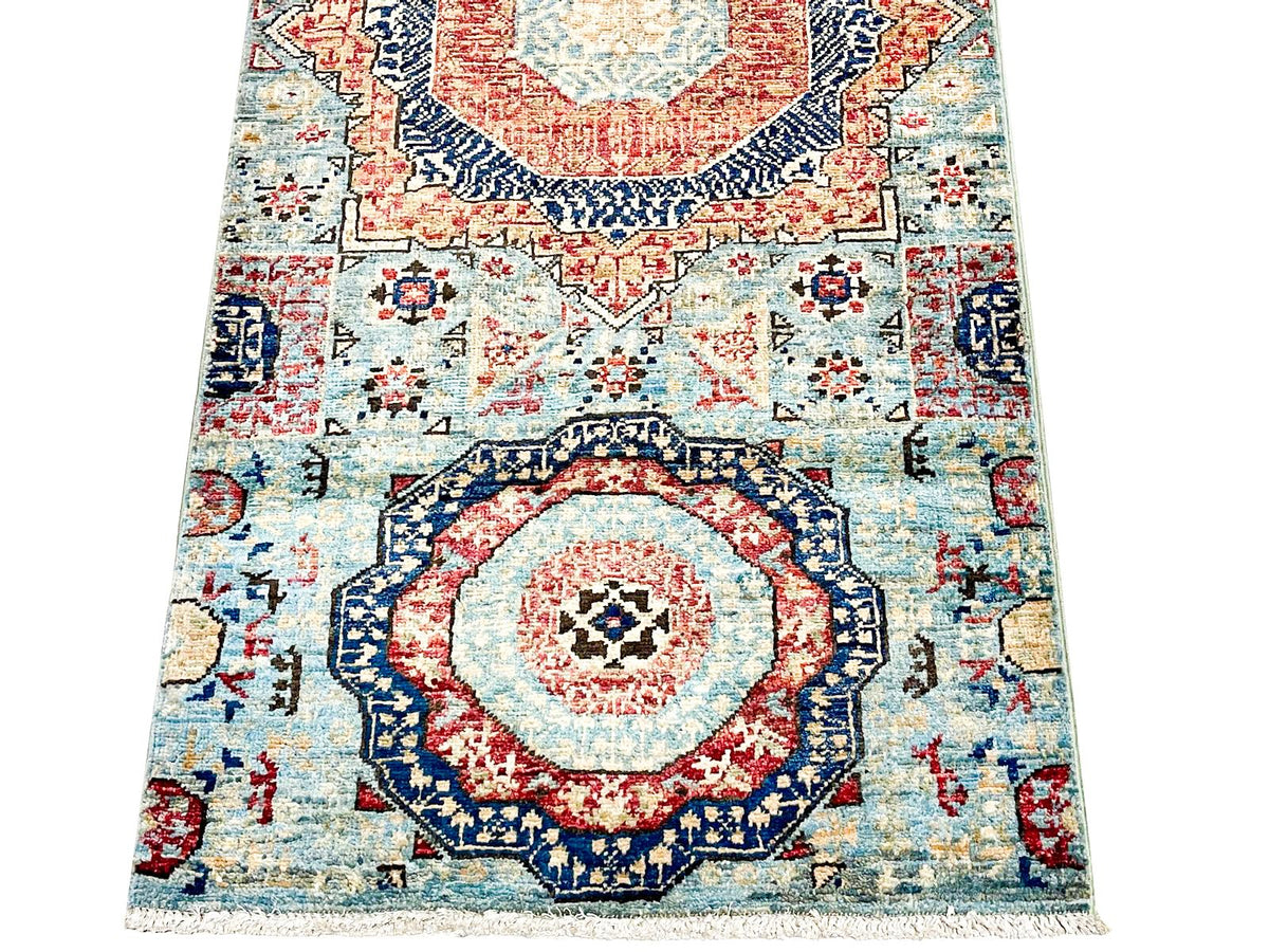 2x5 Multıcolor Turkish Tribal Runner