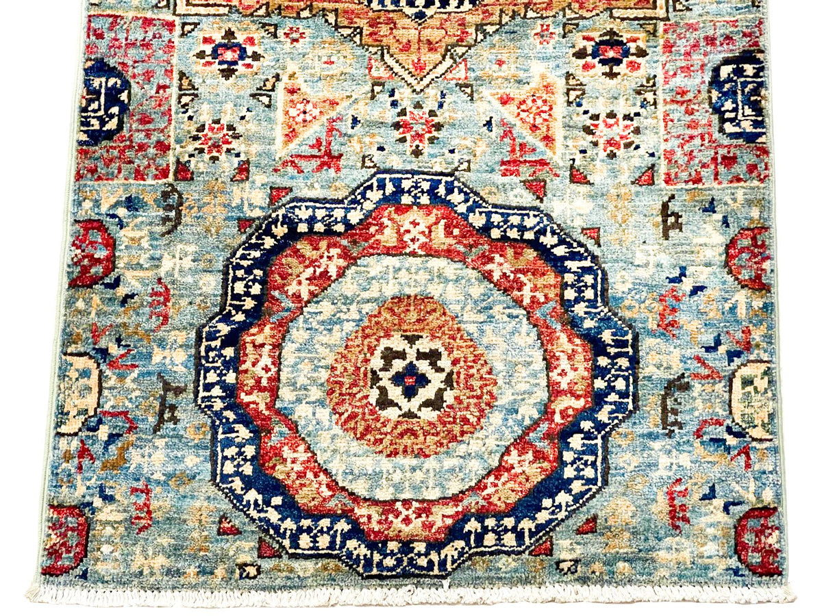 2x5 Multıcolor Turkish Tribal Runner