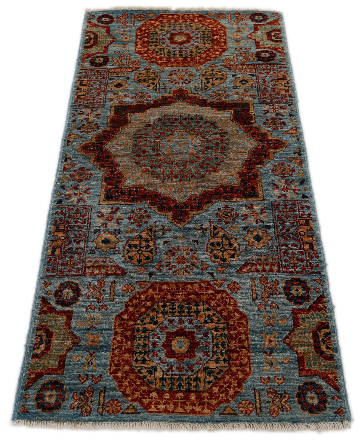 2x5 Multıcolor Turkish Tribal Runner