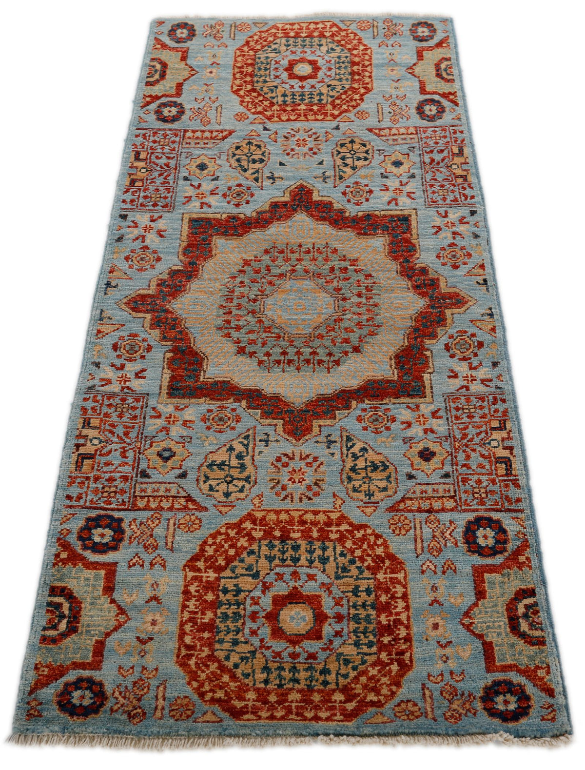 2x5 Multıcolor Turkish Tribal Runner