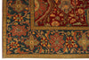 9x12 Red and Blue Turkish Traditional Rug