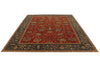 10x12 Red and Blue Turkish Traditional Rug