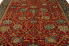 10x12 Red and Blue Turkish Traditional Rug