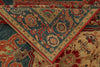 10x12 Red and Blue Turkish Traditional Rug