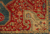 10x12 Red and Blue Turkish Traditional Rug