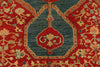 10x12 Red and Blue Turkish Traditional Rug