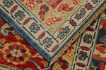 10x12 Blue and Red Turkish Traditional Rug