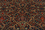 10x12 Blue and Red Turkish Traditional Rug