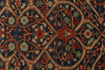 10x12 Blue and Red Turkish Traditional Rug