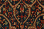 10x12 Blue and Red Turkish Traditional Rug