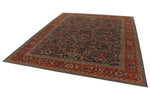 10x12 Blue and Red Turkish Traditional Rug