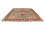 10x12 Blue and Red Turkish Traditional Rug