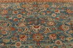 10x12 Blue and Camel Turkish Traditional Rug