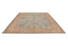 10x12 Blue and Camel Turkish Traditional Rug