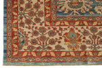 10x12 Blue and Camel Turkish Traditional Rug