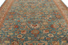 10x12 Blue and Camel Turkish Traditional Rug