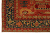 11x13 Rust and Navy Turkish Traditional Rug