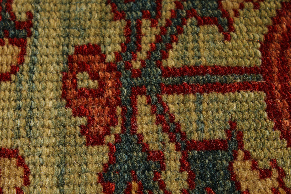 12x13 Red and Brown Turkish Traditional Rug