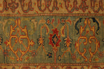 13x17 Red and Blue Turkish Traditional Rug