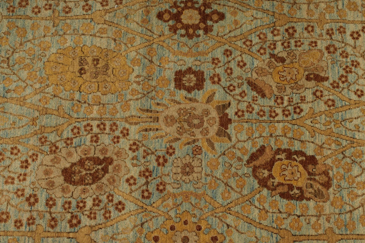 4x20 Blue and Camel Turkish Traditional Runner