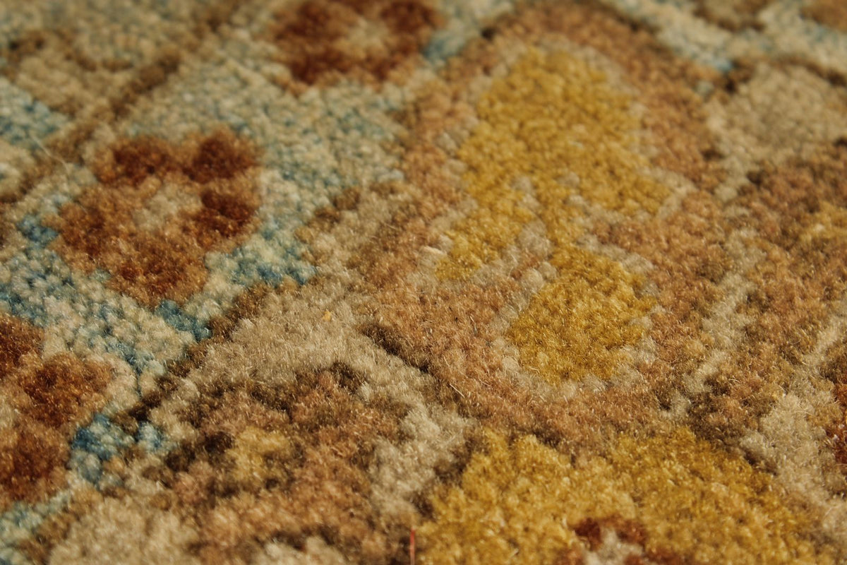 4x20 Blue and Camel Turkish Traditional Runner