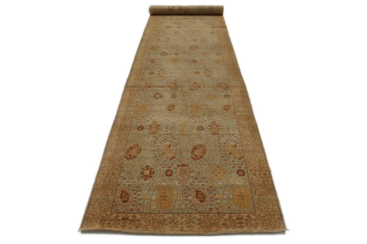 4x20 Blue and Camel Turkish Traditional Runner