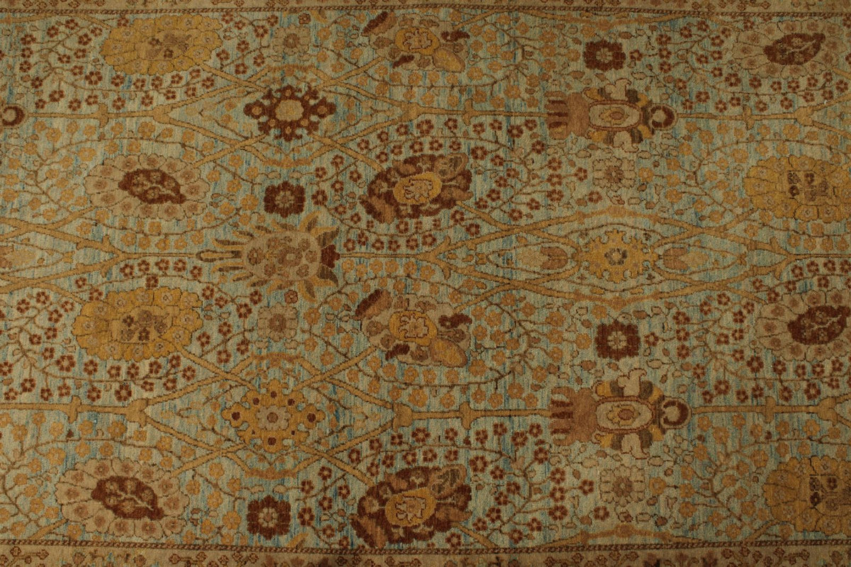 4x20 Blue and Camel Turkish Traditional Runner