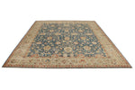 8x10 Blue and White Turkish Traditional Rug