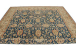 8x10 Blue and White Turkish Traditional Rug
