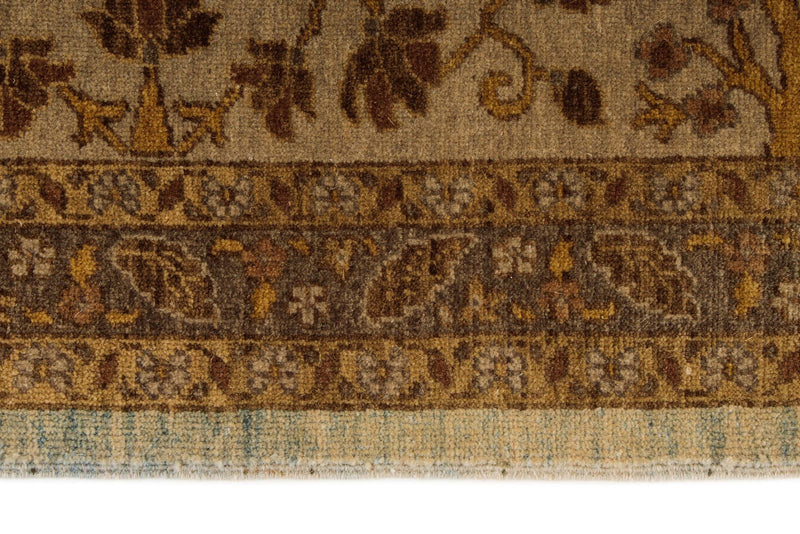 10x14 Blue and Beige Turkish Traditional Rug