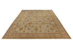 10x14 Blue and Beige Turkish Traditional Rug