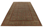 9x16 Blue and Beige Turkish Traditional Rug