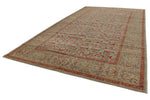 9x16 Blue and Beige Turkish Traditional Rug