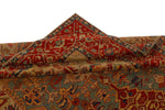 6x12 Green and Red Turkish Anatolian Runner