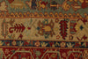 6x12 Green and Red Turkish Anatolian Runner