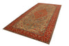 6x12 Green and Red Turkish Anatolian Runner