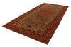 6x12 Green and Red Turkish Anatolian Runner