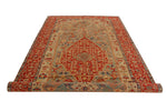 6x12 Green and Red Turkish Anatolian Runner