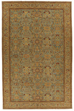 10x16 Blue and Beige Traditional Rug