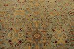 10x16 Blue and Beige Traditional Rug