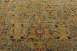 10x16 Blue and Beige Traditional Rug