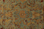 10x16 Blue and Beige Traditional Rug