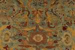 10x16 Blue and Beige Traditional Rug