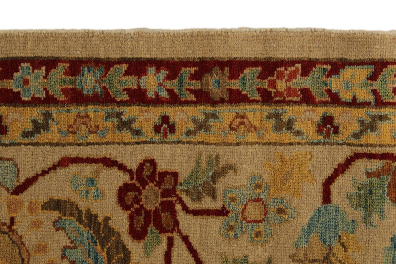 10x16 Blue and Beige Traditional Rug