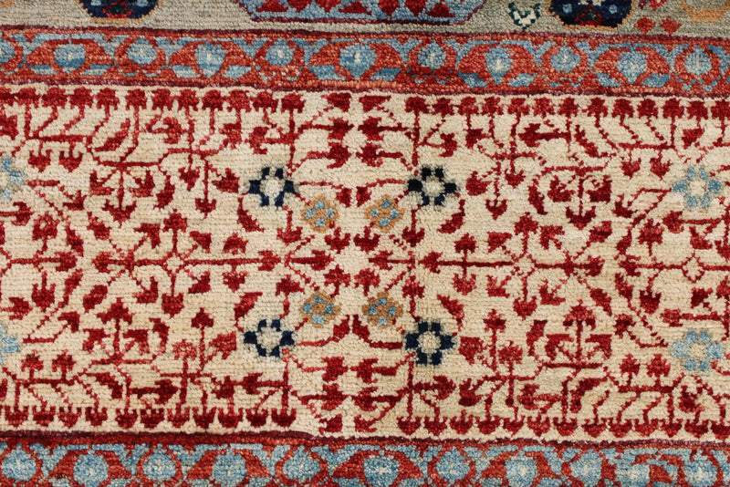 8x9 Multicolor Turkish Tribal Rug