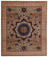 8x9 Multicolor Turkish Tribal Rug