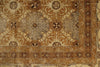 12x15 Gold and Ivory Turkish Oushak Rug